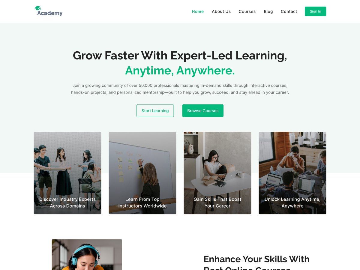 Elearning Demos Themegrill Demos